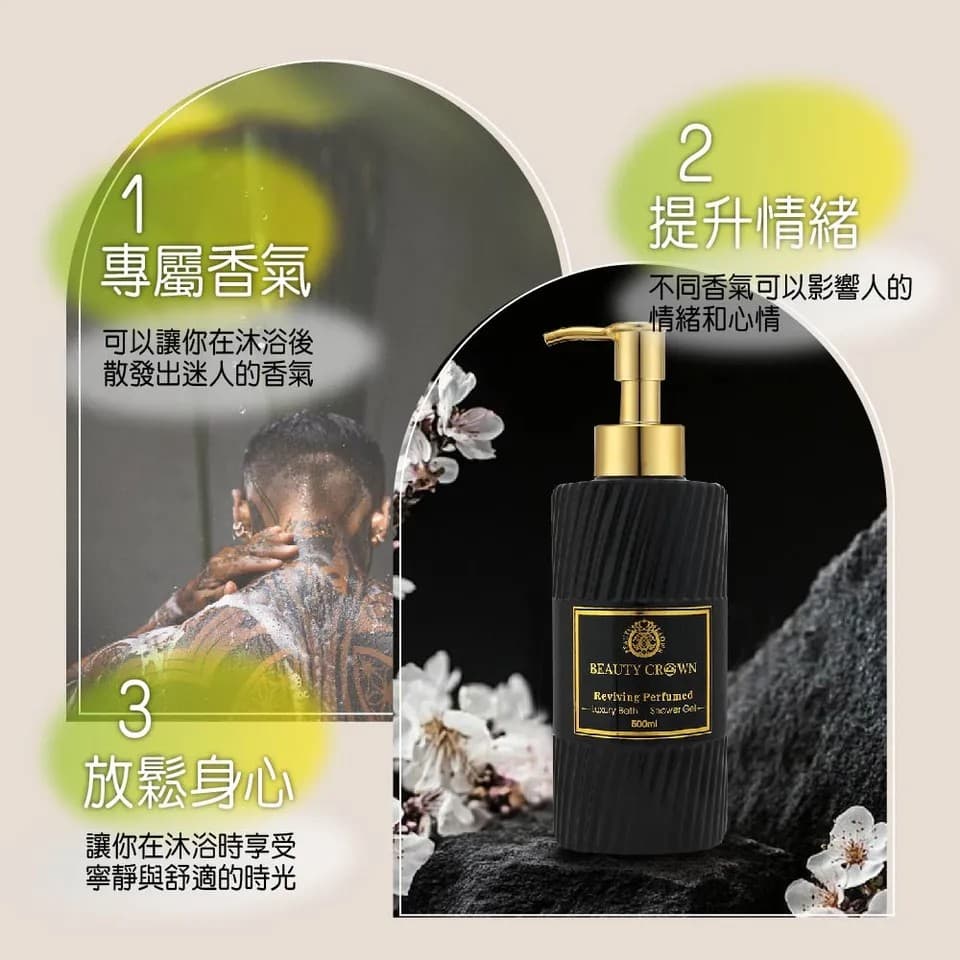 【鈔級香】緞光花語沐浴露500ml 縮圖 7