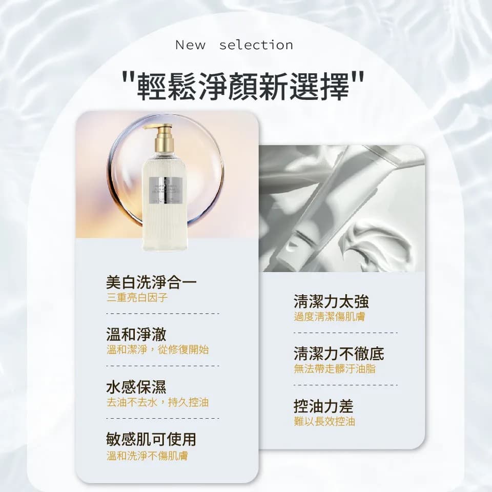 【BEAUTY CROWN】白金胺基酸美白洗面露 330ml 縮圖 6