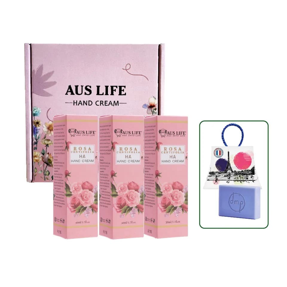 【澳思萊AUS LIFE】芳療精油護手霜 3入組 縮圖 4