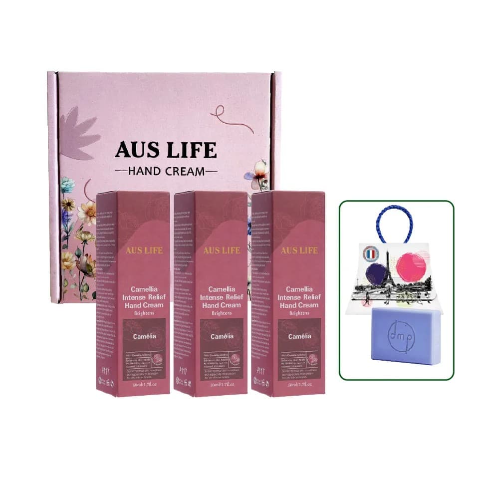 【澳思萊AUS LIFE】芳療精油護手霜 3入組 縮圖 5
