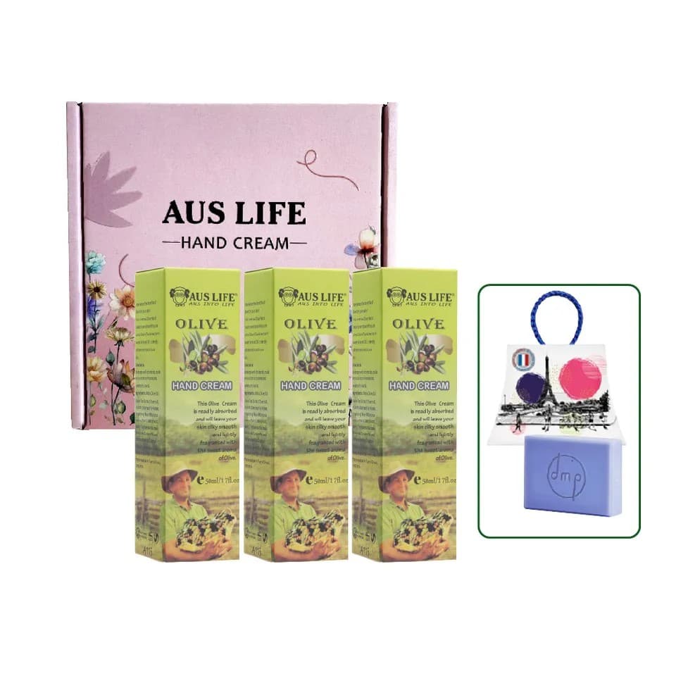 【澳思萊AUS LIFE】芳療精油護手霜 3入組 縮圖 3