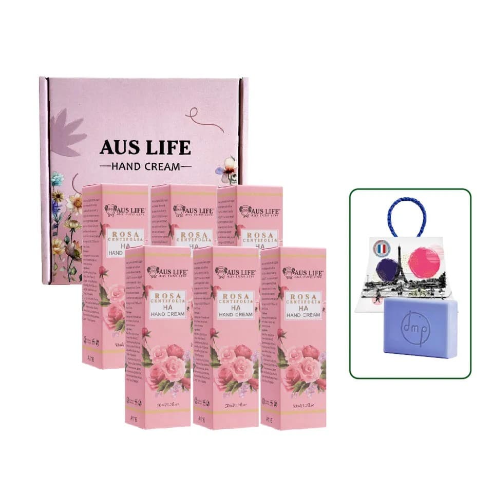 【澳思萊AUS LIFE】芳療精油護手霜 6入組 縮圖 3