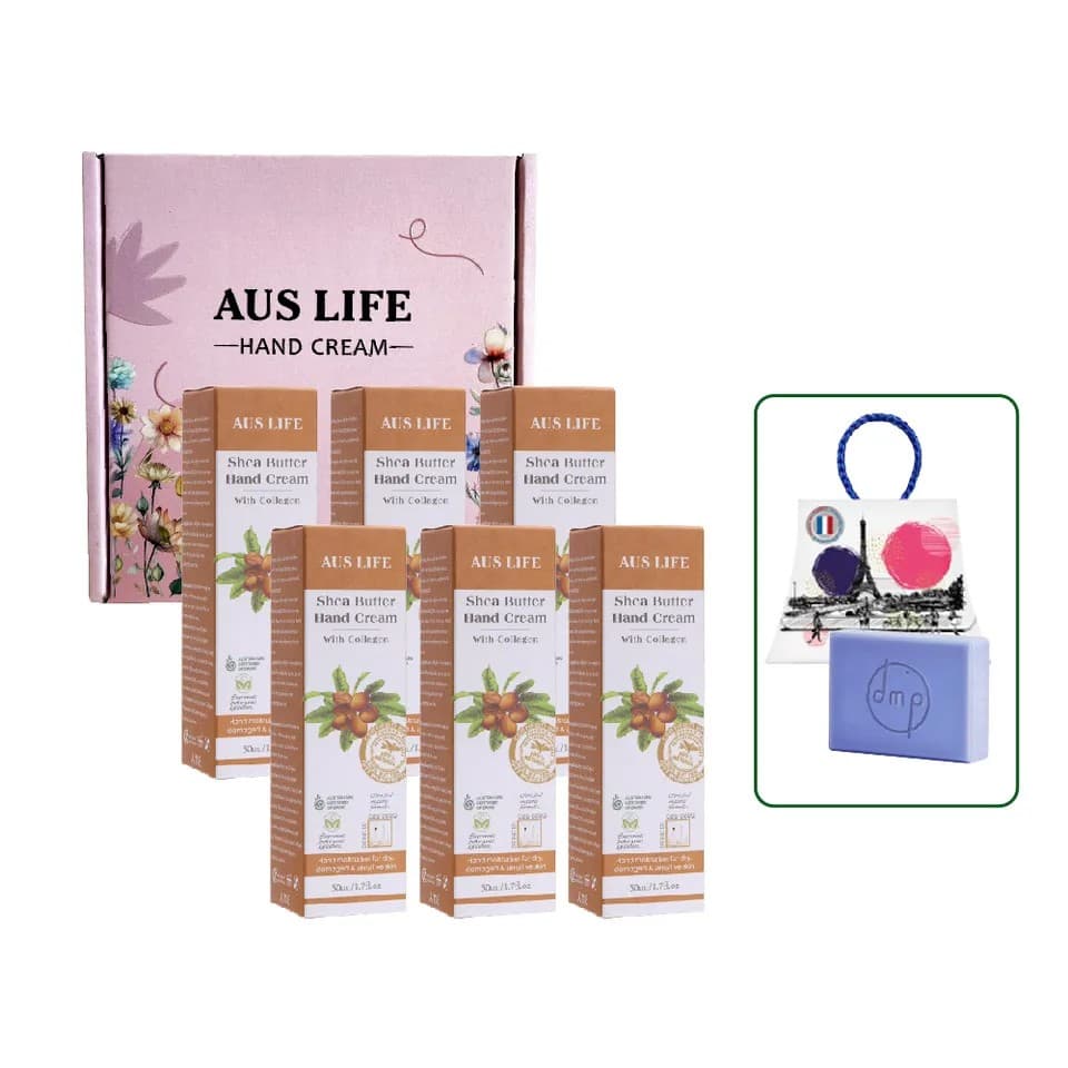 【澳思萊AUS LIFE】芳療精油護手霜 6入組 縮圖 5