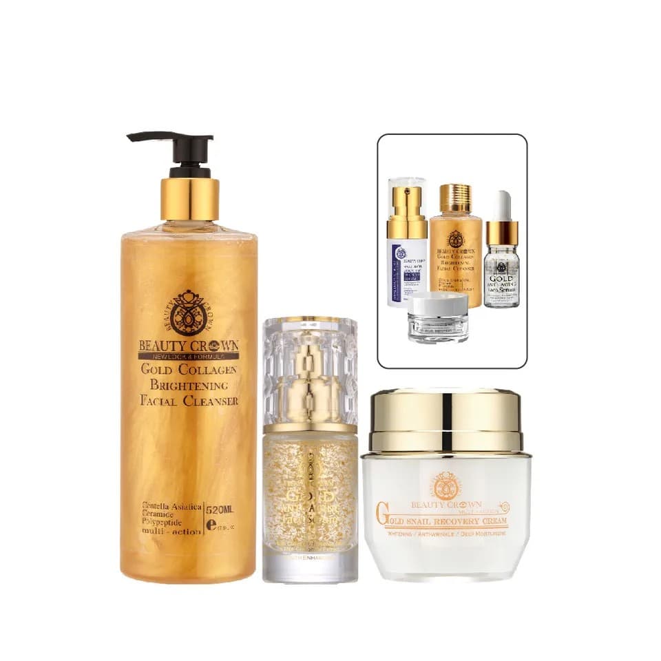 【BEAUTY CROWN】BC黃金奢華潔膚保養 3入組 縮圖 3