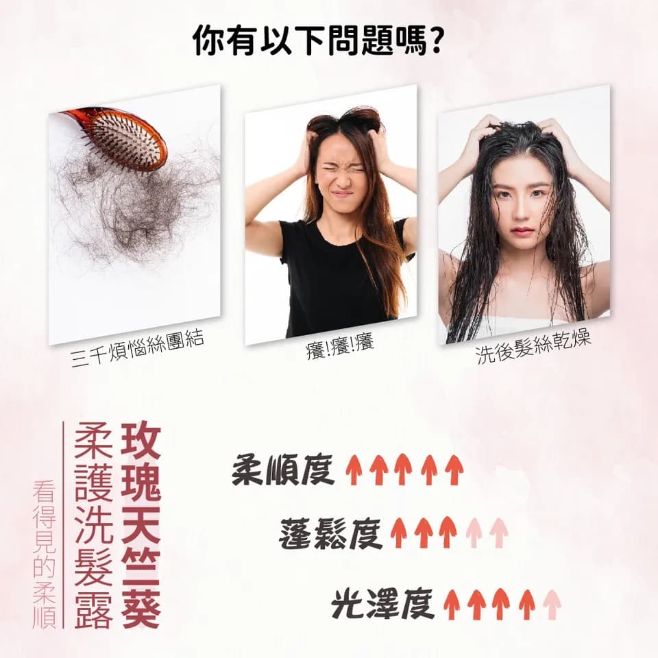 【澳思萊AUS LIFE】玫瑰天竺葵保濕洗髮露 500ml 縮圖 4