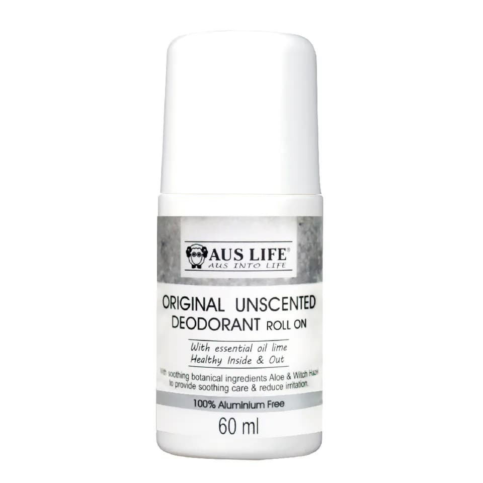 【澳思萊AUS LIFE】無香低調體香劑 60ml｜澳思萊 Auslife 天然身體保養