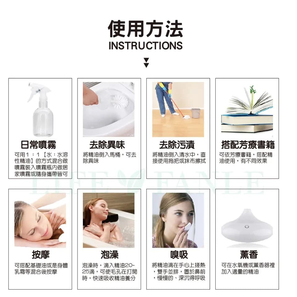 【LIFE FANLE】水溶性薰衣草精油 200ml 縮圖 8