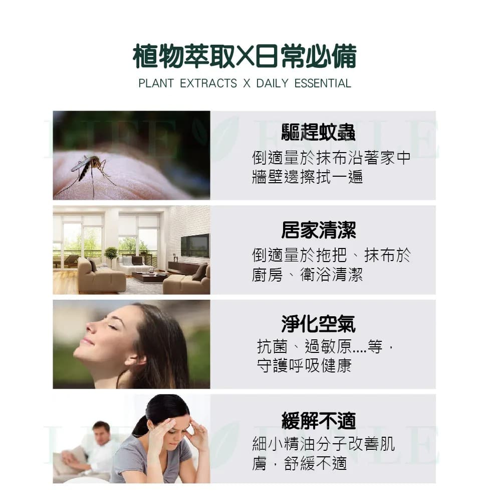 【LIFE FANLE】水溶性澳洲尤加利精油 200ml 縮圖 5