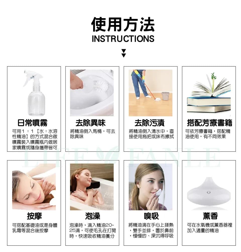 【LIFE FANLE】水溶性澳洲尤加利精油 200ml 縮圖 8