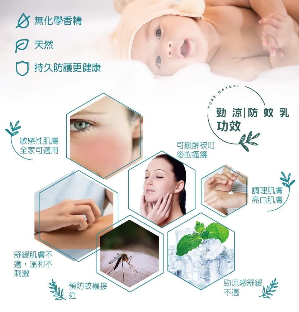 【BEAUTY CROWN】勁涼防蚊乳 50ml 縮圖 4