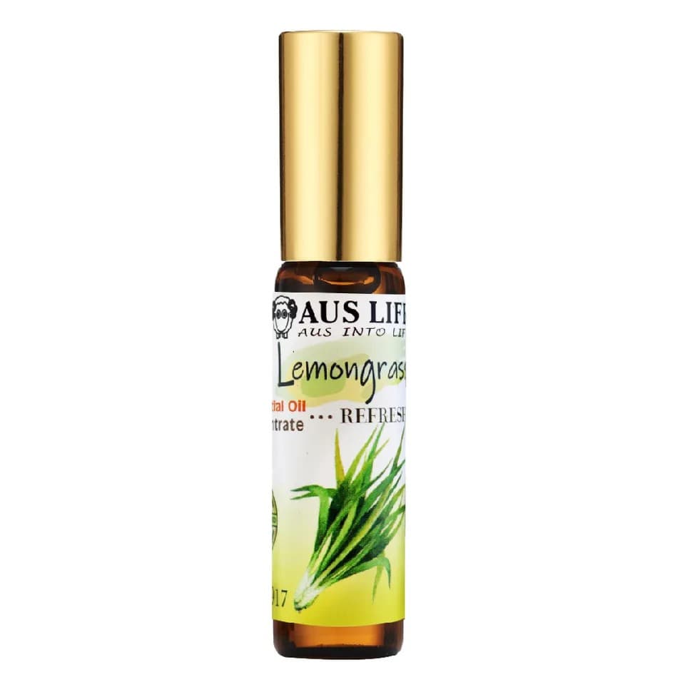 【澳思萊AUS LIFE】檸檬草滾珠精油 5.3ml｜澳思萊 Auslife 精油芳香調理