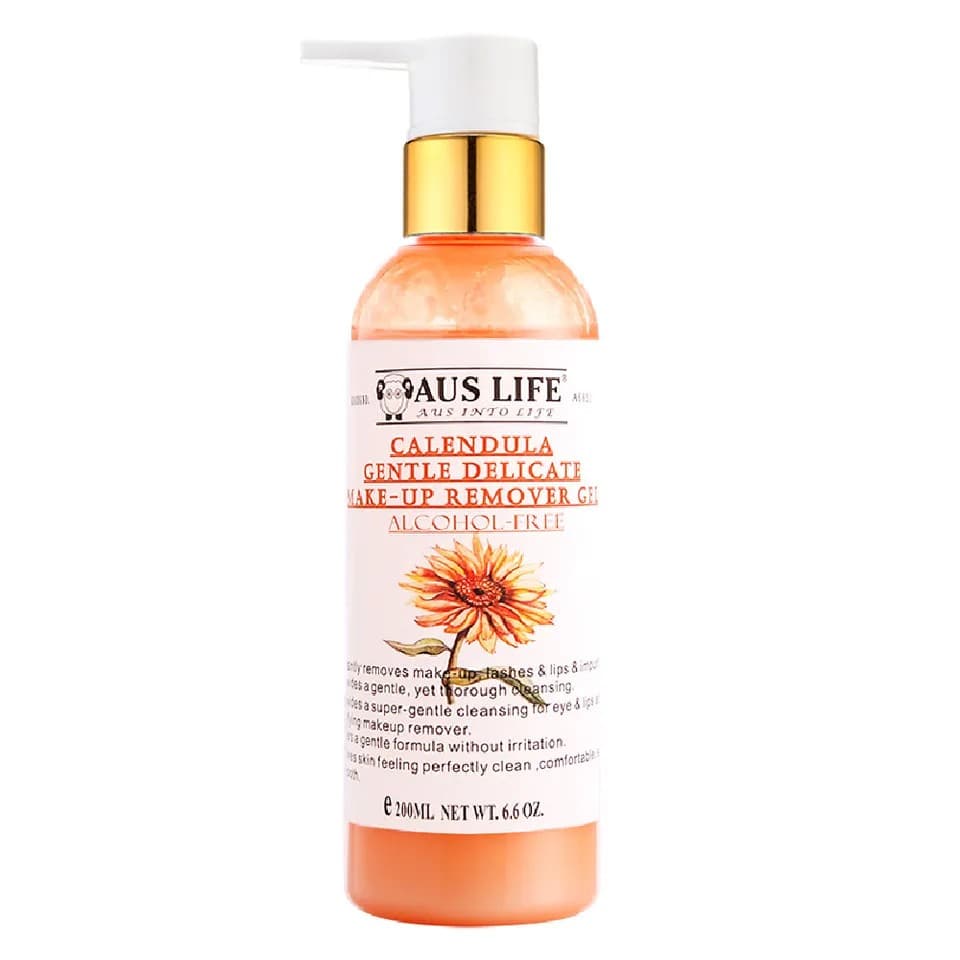 【澳思萊AUS LIFE】金盞花溫和全臉卸妝凝露 200ml｜澳思萊 Auslife 臉部植萃保養