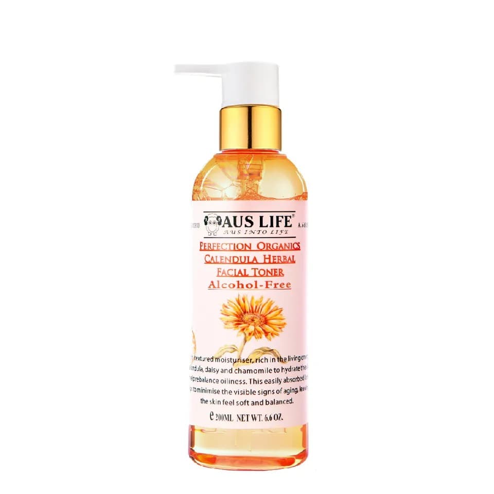 【澳思萊AUS LIFE】金盞花抗敏極效化妝水 200ml｜澳思萊 Auslife 臉部植萃保養