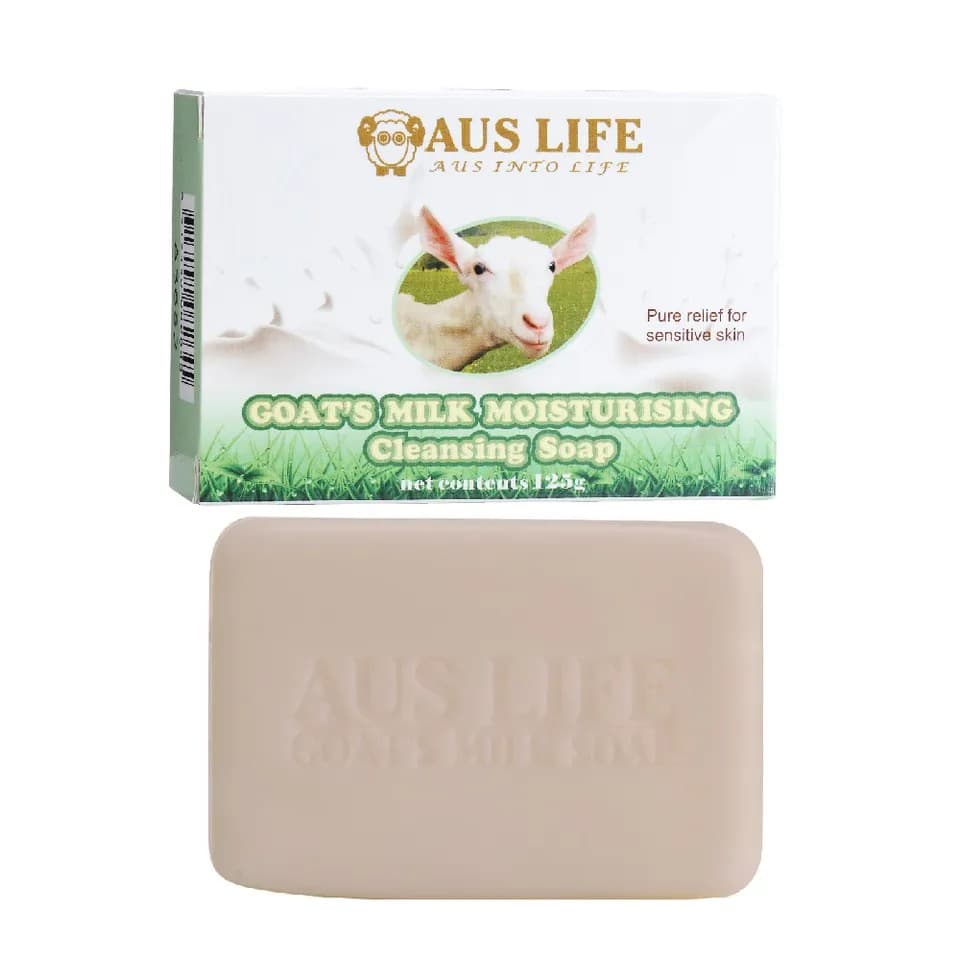 【澳思萊AUS LIFE】羊乳保濕潔膚皂 125g±5g｜澳思萊 Auslife 臉部植萃保養