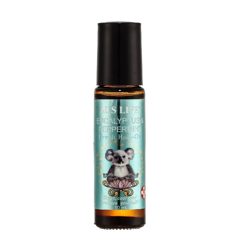 【澳思萊AUS LIFE】尤加利勁涼滾珠精油棒 10ml｜澳思萊 Auslife 精油芳香調理