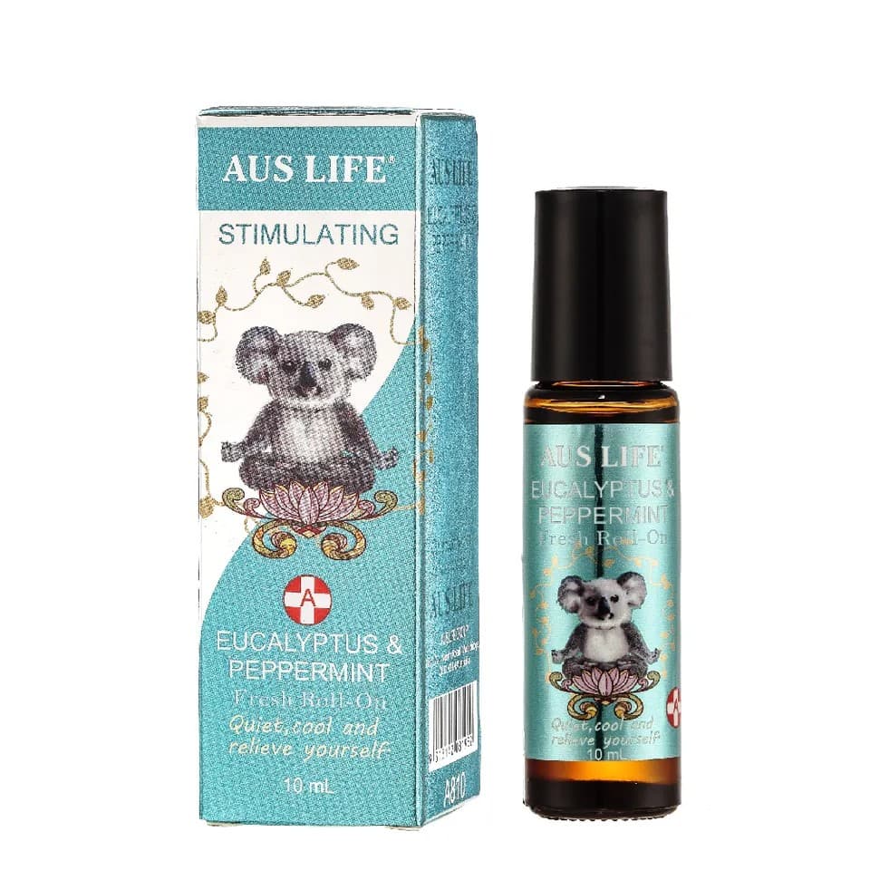 【澳思萊AUS LIFE】澳洲尤加利勁涼滾珠精油棒 10ml 圖 2