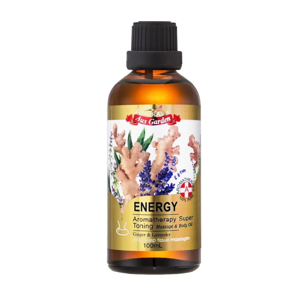 【澳維花園Aus Garden】生薑活絡按摩精油 100ml｜澳思萊 Auslife 精油芳香調理