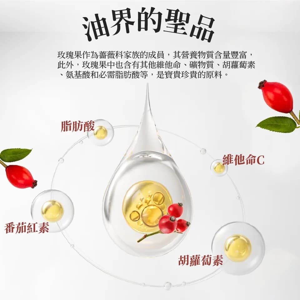 【澳維花園Aus Garden】玫瑰果精粹油 30ml 縮圖 5