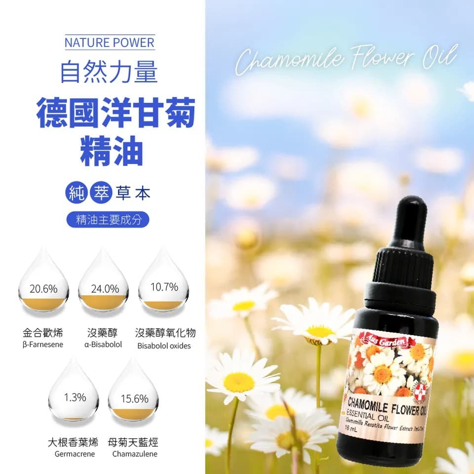 【澳維花園Aus Garden】德國洋甘菊精油 16ml 縮圖 5