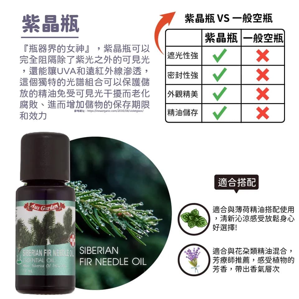 【澳維花園Aus Garden】西伯利亞冷杉精油 16ml 縮圖 8