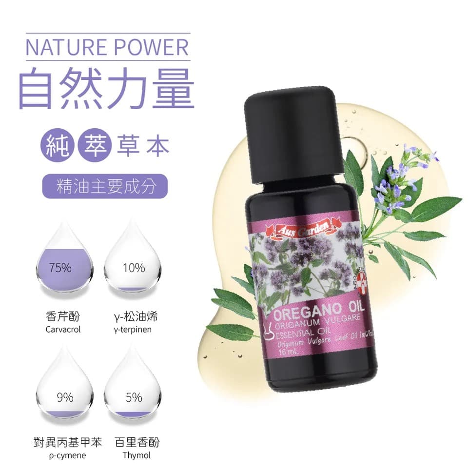 【澳維花園Aus Garden】牛至精油 16ml 縮圖 4