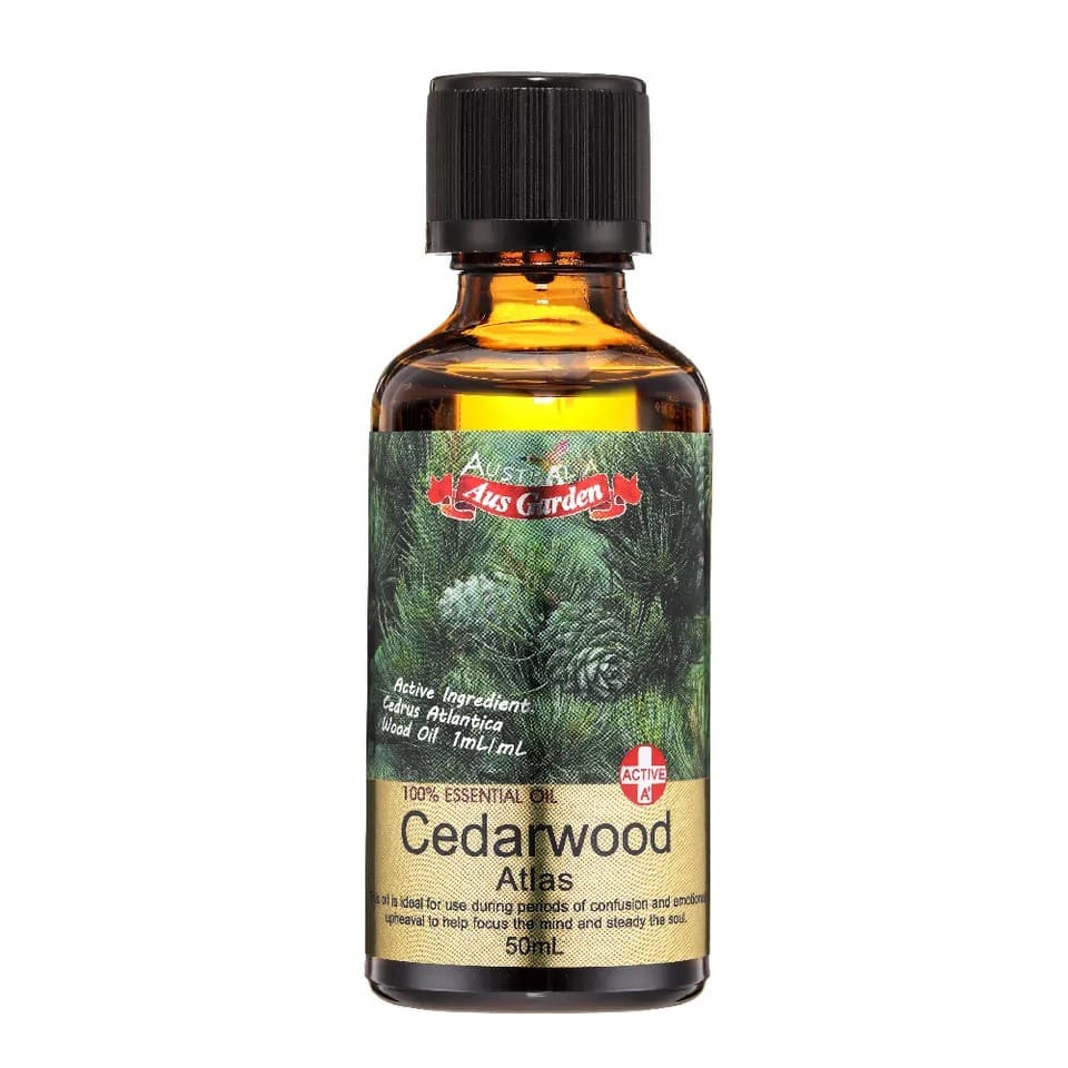 【澳維花園Aus Garden】大西洋雪松精油50ml｜澳思萊 Auslife 精油芳香調理