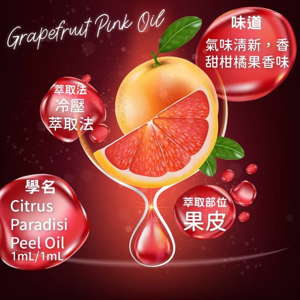 【澳維花園Aus Garden】粉紅葡萄柚精油50ml 縮圖 6
