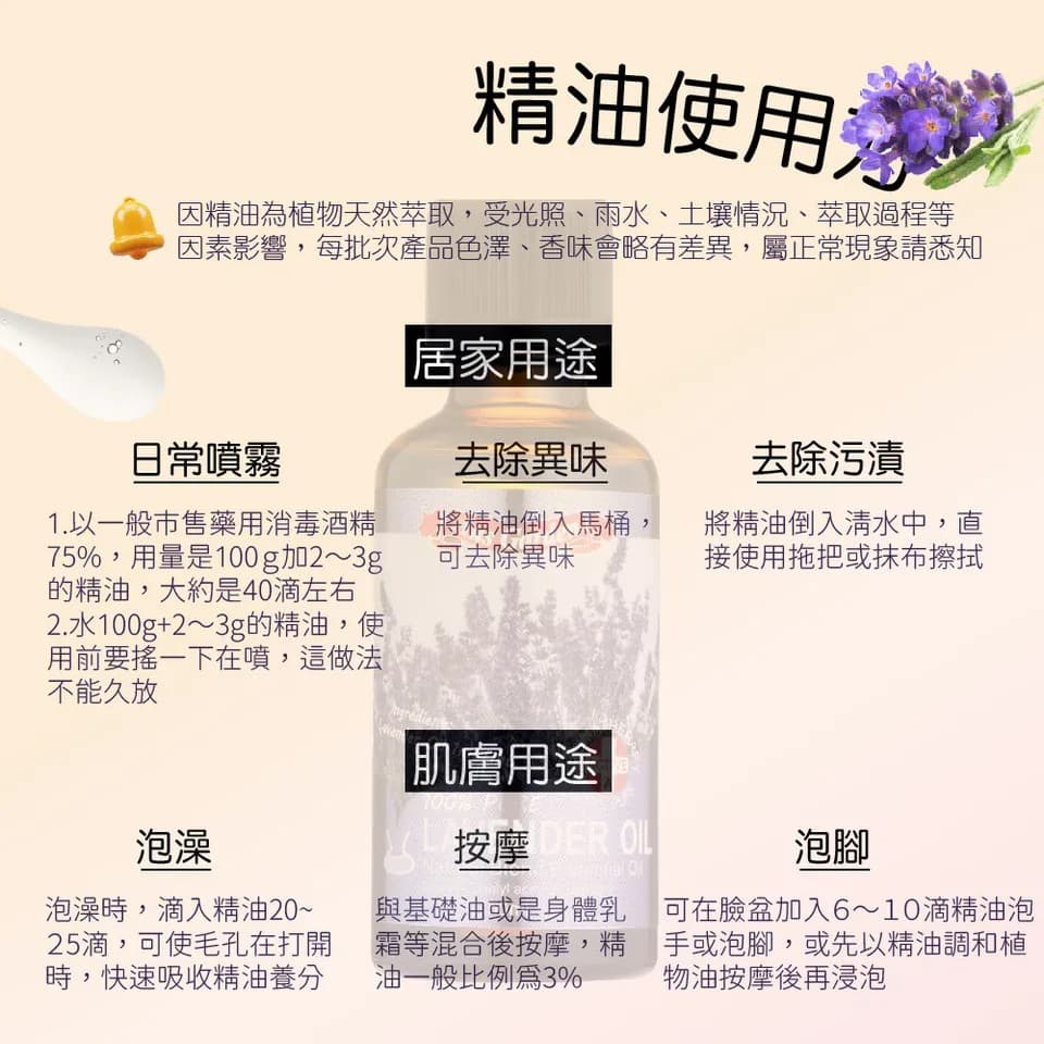 【澳維花園Aus Garden】經典薰衣草精油50ml 縮圖 10