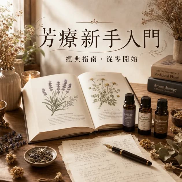 一篇寫給芳療新手的經典入門指南｜精油百科｜澳思萊芳療筆記封面