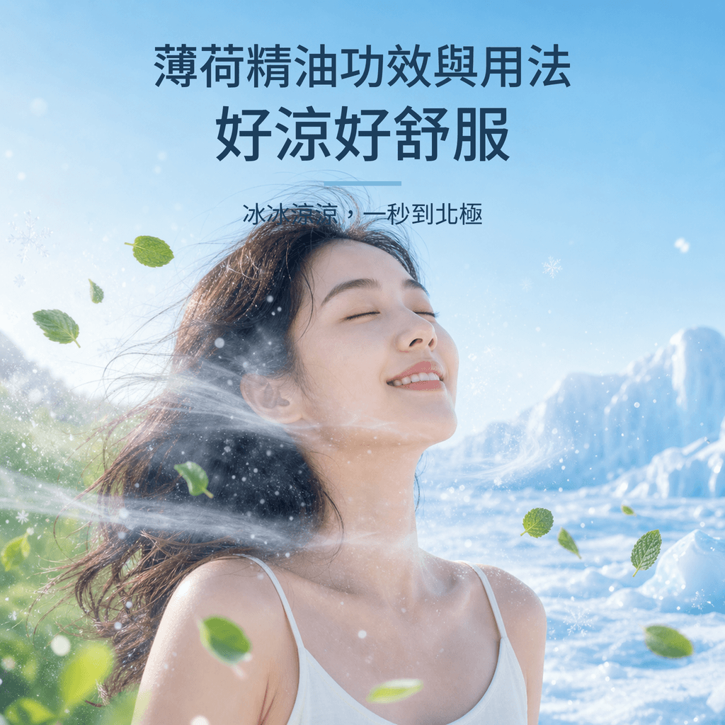 薄荷精油功效與用法：涼感從哪裡來，怎麼用才舒服