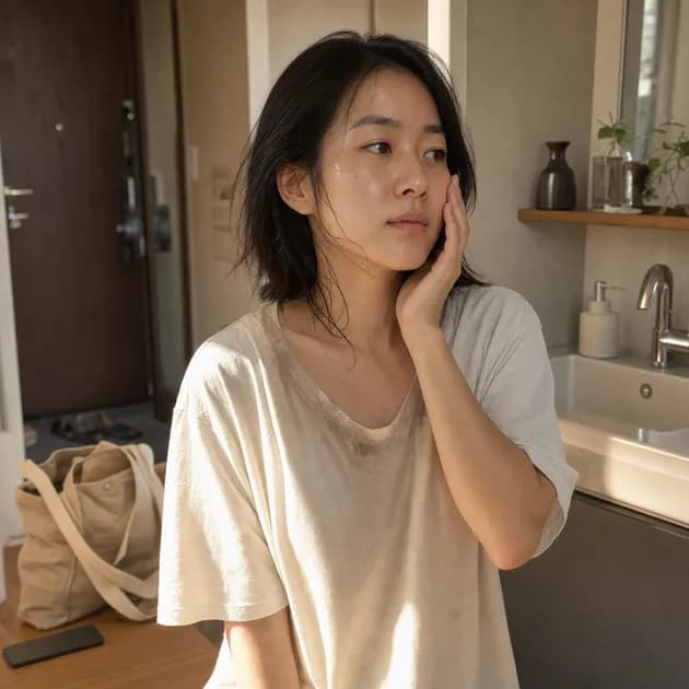 防曬後保養怎麼做？回家降溫、清潔與香氣安頓儀式｜芳療生活儀式｜澳思萊芳療筆記封面