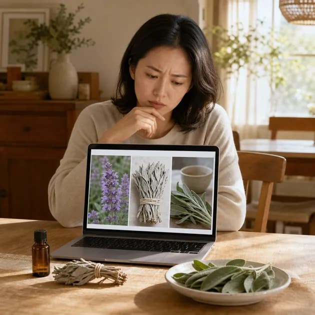 鼠尾草功效怎麼看？快樂鼠尾草、白鼠尾草、藥用鼠尾草一次分清楚