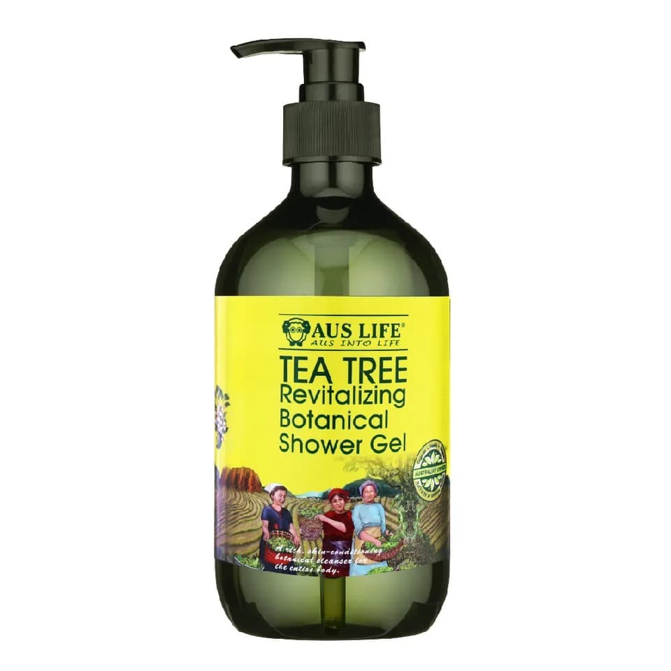【澳思萊AUS LIFE】茶樹調理控油沐浴精露 500ml|澳思萊 Auslife 天然身體保養