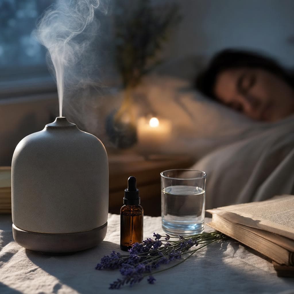 精油助眠的科學真相|薰衣草為何有效?5 個顛覆認知的芳療發現|精油百科|澳思萊芳療筆記封面