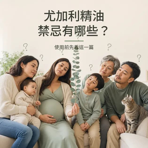 尤加利精油禁忌有哪些?使用前先看這一篇|精油百科|澳思萊芳療筆記封面