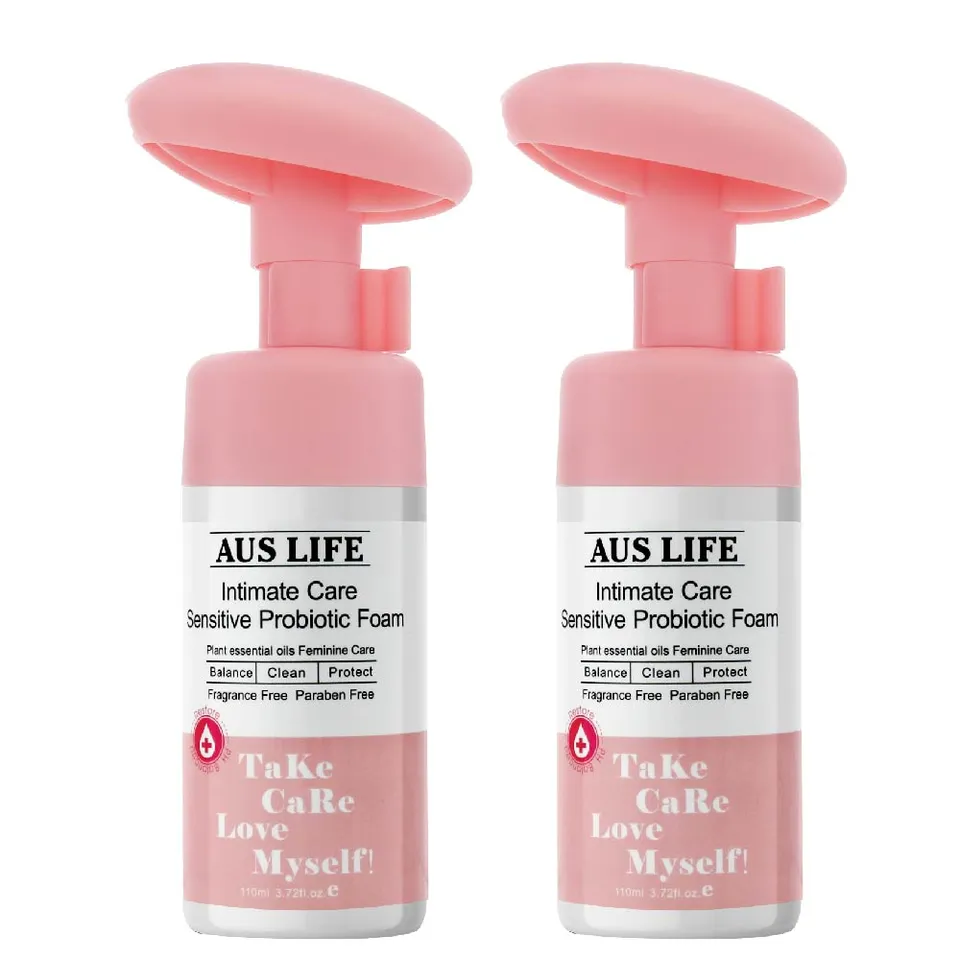 【澳思萊AUS LIFE】蔓越莓厚乳酸淨敷泡泡110mlX2｜澳思萊 Auslife 天然身體保養