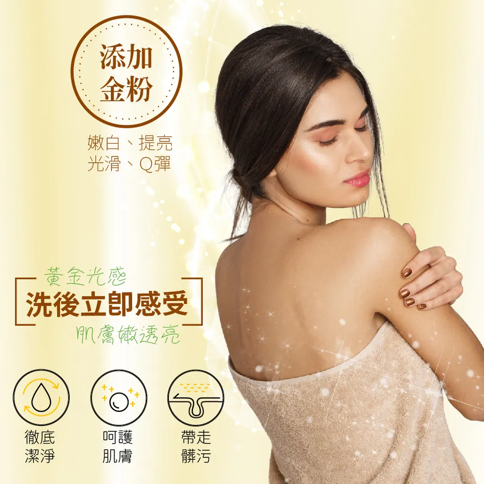 【BEAUTY CROWN】黃金爆富皂三入禮袋組125g±10gX3 圖 7