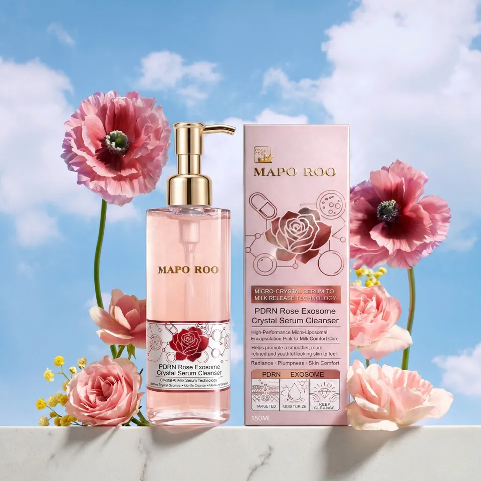 【MAPOROO】PDRN玫瑰外泌體微晶精華潔顏乳150ml 圖 3
