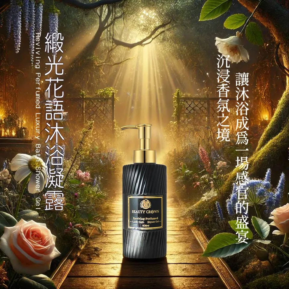 【鈔級香】緞光花語沐浴露500ml 圖 3
