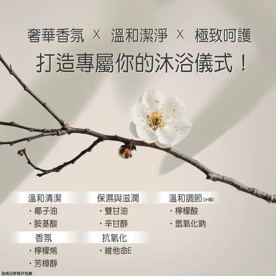 【鈔級香】緞光花語沐浴露500ml 圖 7