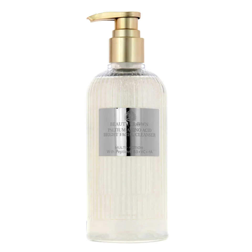 【BEAUTY CROWN】白金胺基酸美白洗面露 330ml｜澳思萊 Auslife 臉部植萃保養