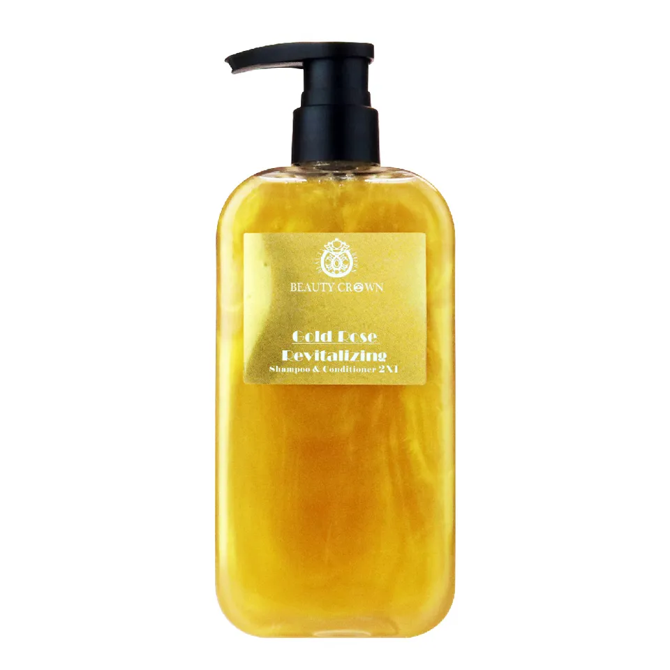【BEAUTY CROWN】黃金玫瑰B5洗髮精 500ml｜澳思萊 Auslife 天然身體保養