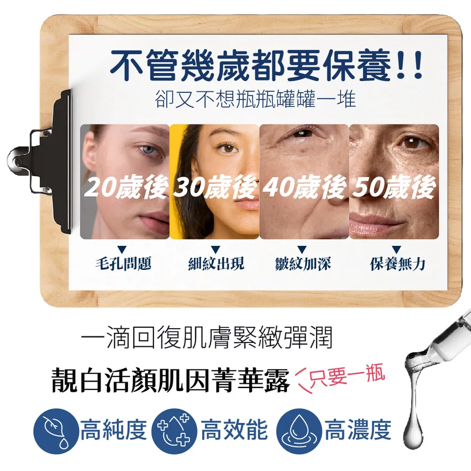 【澳思萊AUS LIFE】CB3美白抗老修護安瓶 10ml（含靚白活顏菁華露） 圖 18