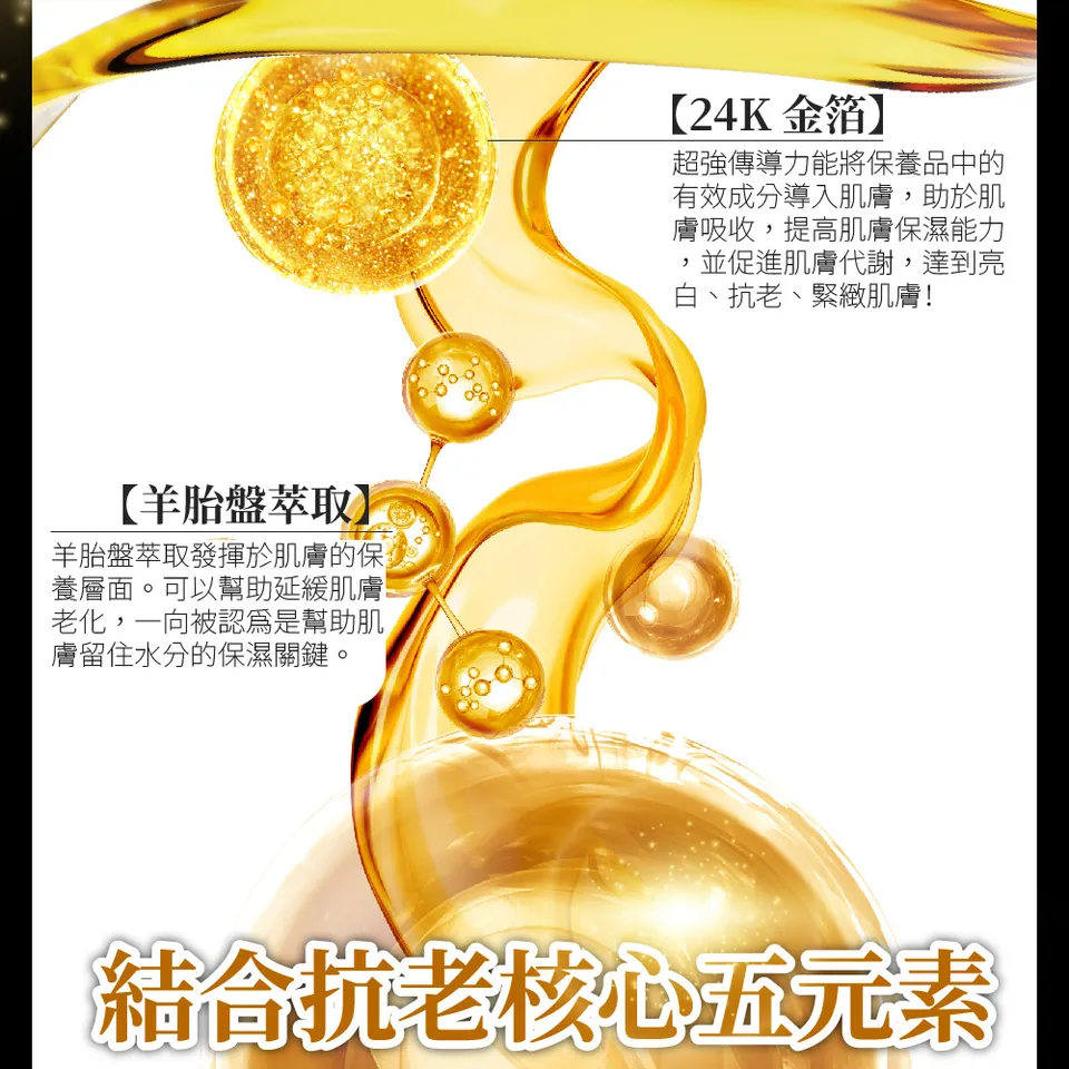 【BEAUTY CROWN】BC黃金奢華潔膚保養 3入組 圖 20