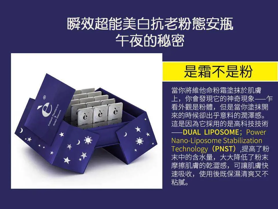 【e伊蓓爾】瞬效超能美白抗老粉態安瓶 30入 圖 15