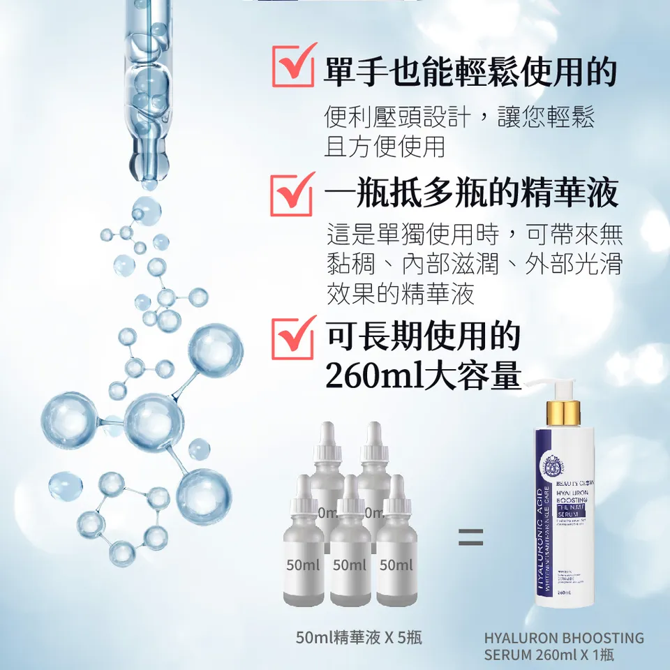 【BEAUTY CROWN】靚白活顏肌因菁華露 260ml 圖 12