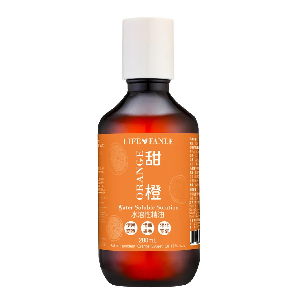 【LIFE FANLE】水溶性甜橙精油 200ml｜澳思萊 Auslife 精油芳香調理