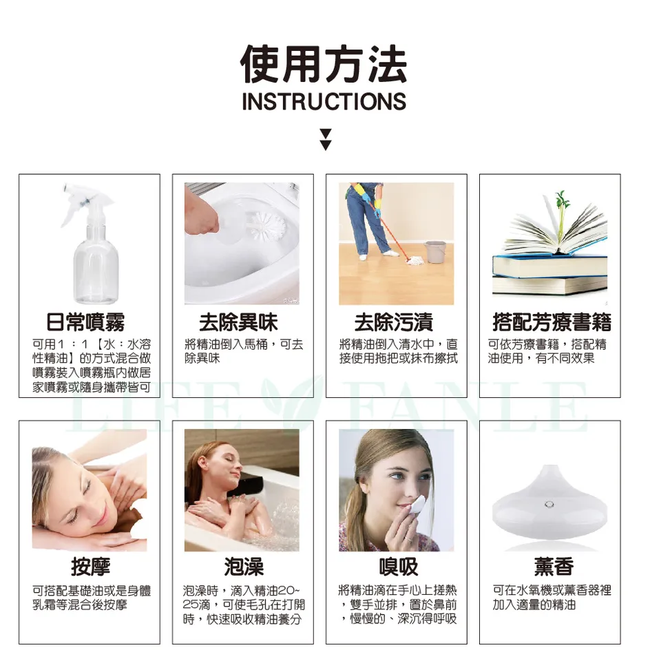 【LIFE FANLE】水溶性薰衣草精油 200ml 圖 9