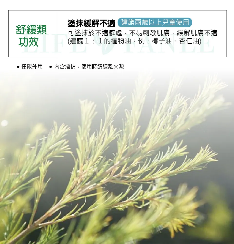 【LIFE FANLE】水溶性澳洲茶樹精油 200ml 圖 5