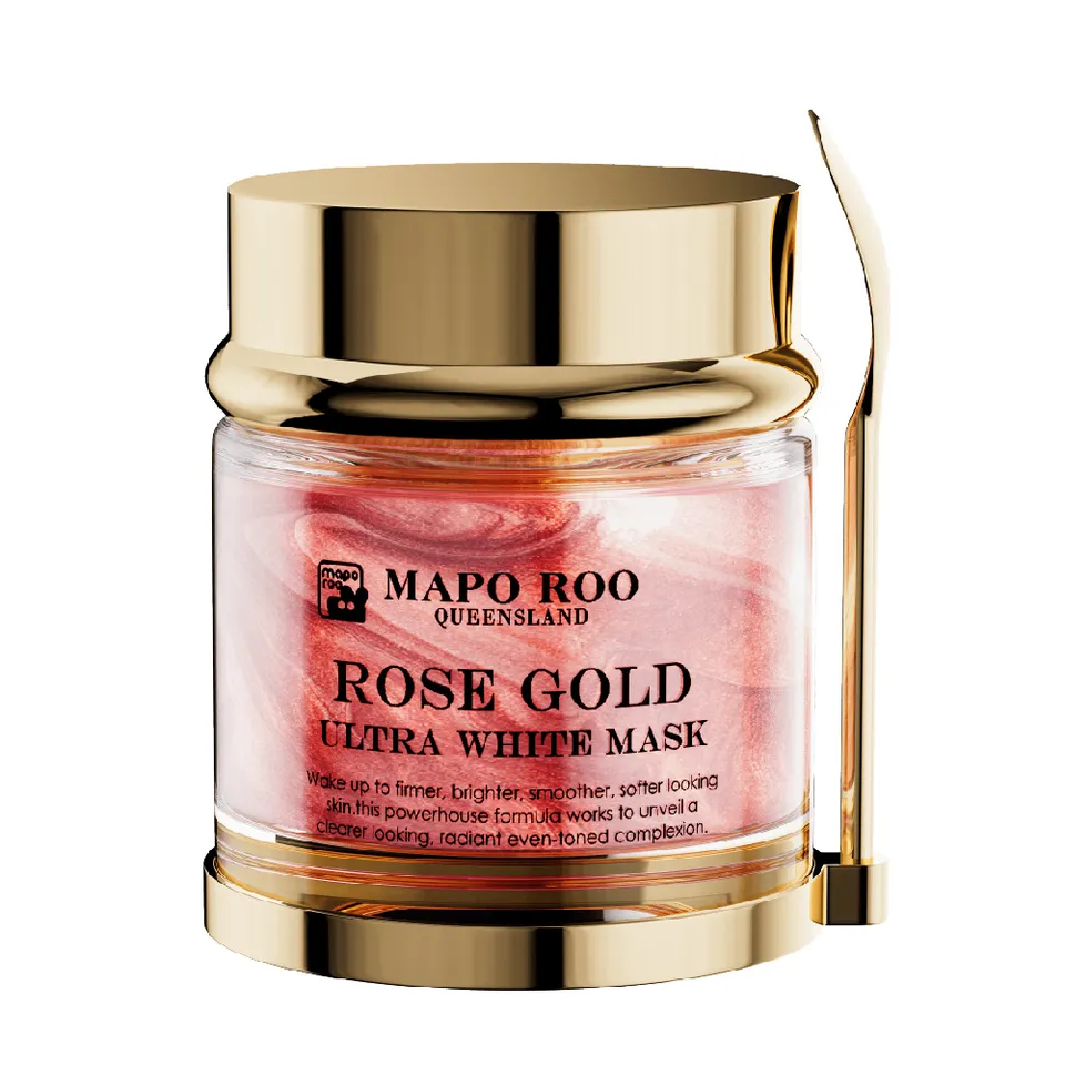 【MAPOROO】玫瑰胜肽修護乳霜面膜 80ml｜澳思萊 Auslife 臉部植萃保養